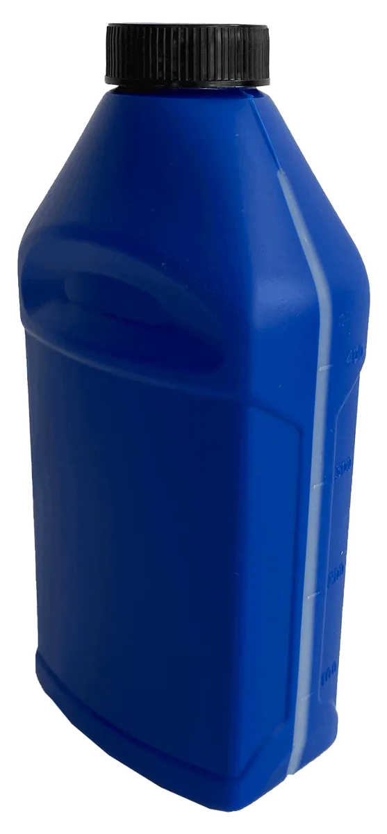 500 ml mėlynas butelis (šonas)