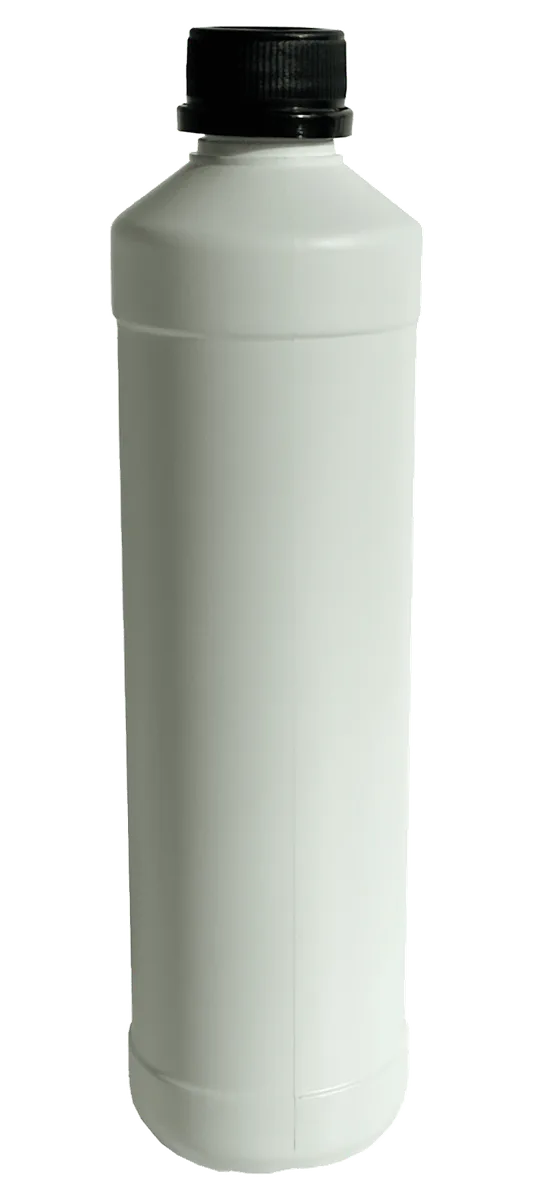 500 ml baltas butelis